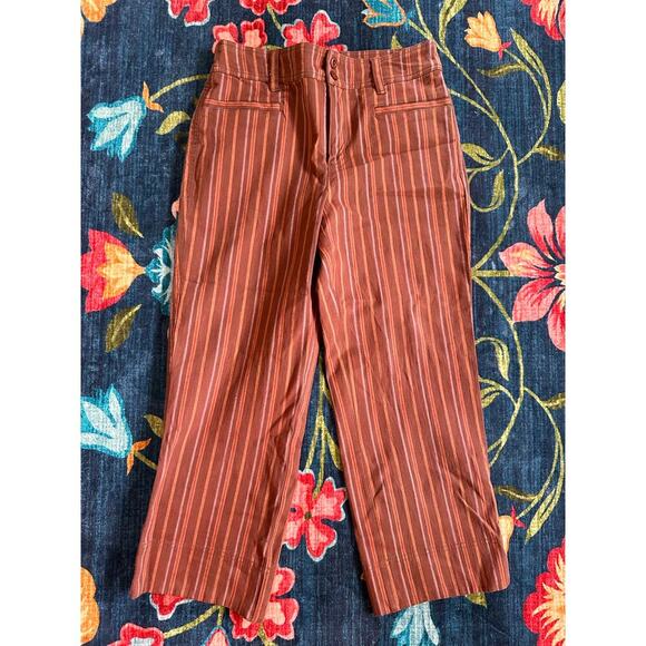 NWT Free People Ingrid Boot Crop Pants Size 6 - Picture 2 of 6